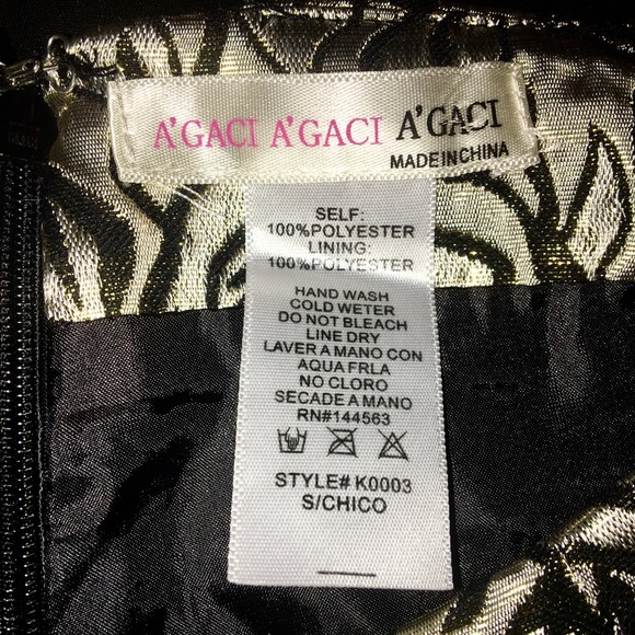 Rose print shimmer thread shorts - Picture 4 of 5